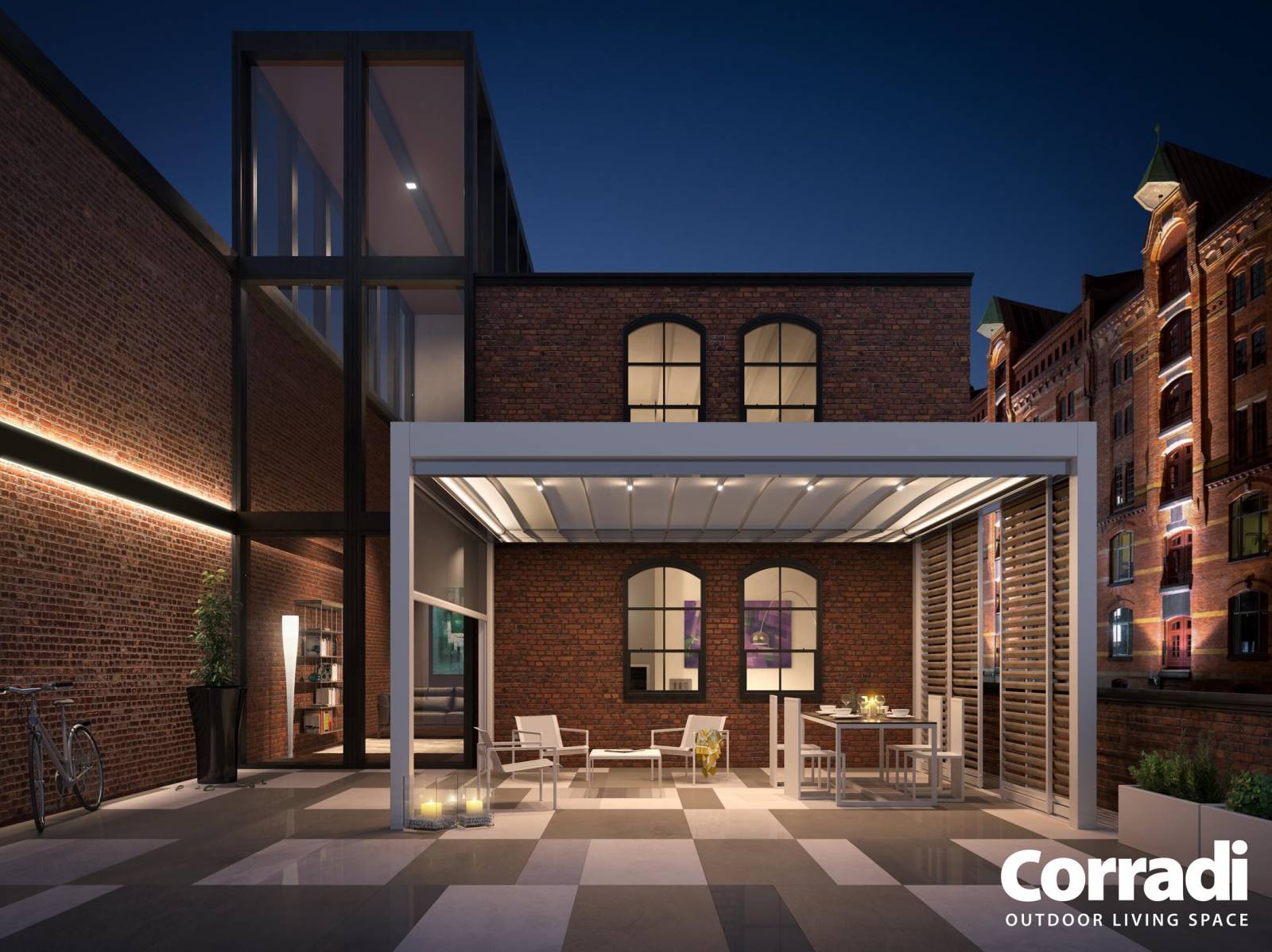 Installation d'éclairages à leds avec lumière chaude pour des pergolas dans les Bouches-du-Rhône